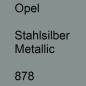 Preview: Opel, Stahlsilber Metallic, 878.